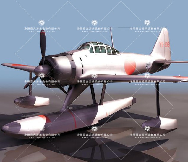 德庆3D模型飞机_